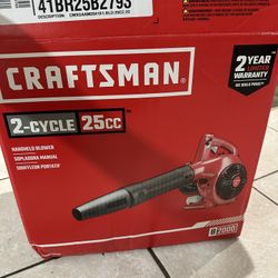 Craftman 2-Cycle 25cc handblower. 
