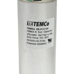 Dual Run Capacitor 35 + 7.5 370/440 vac Central Air Conditioner Dual Run Cap AC