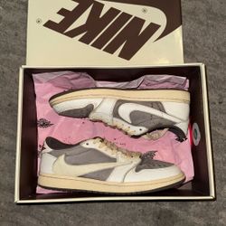 Travis Scott Jordan 1 Low Reverse Mocha 10.5
