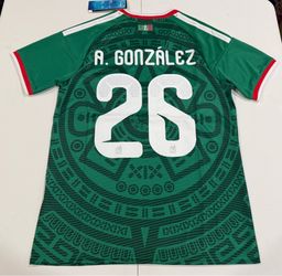 Adidas Mexico green Jersey of Armando Hormiga Gonzalez