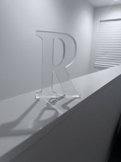 R Letter Decor Decoration 