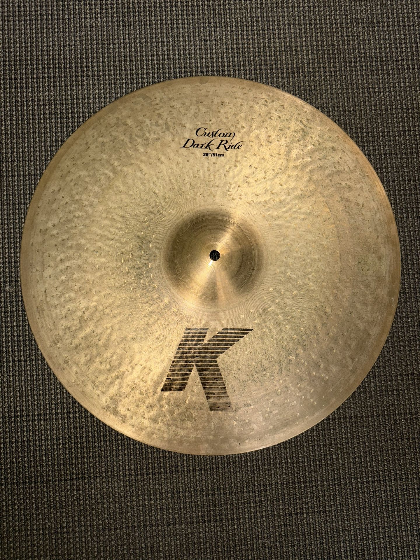 Zildjian K Custom Dark Ride Cymbal 20”