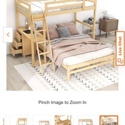 Twin Over Full Bunk Bed