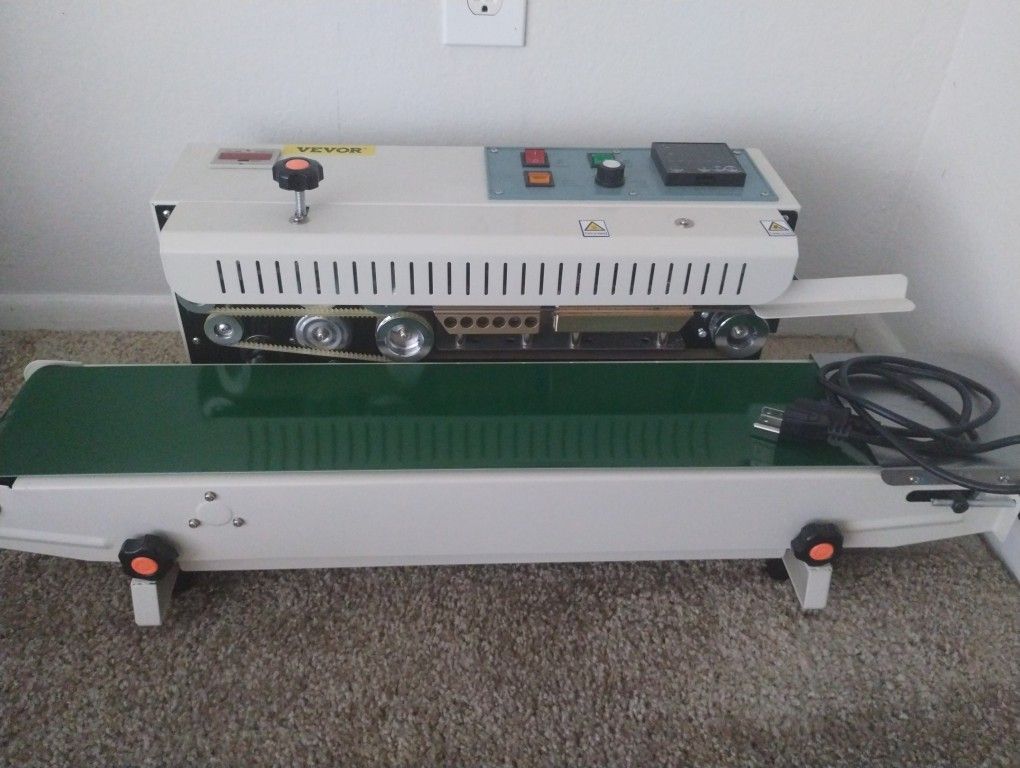 Vevor FR-900 Continuous Film Sealing Machine 750W