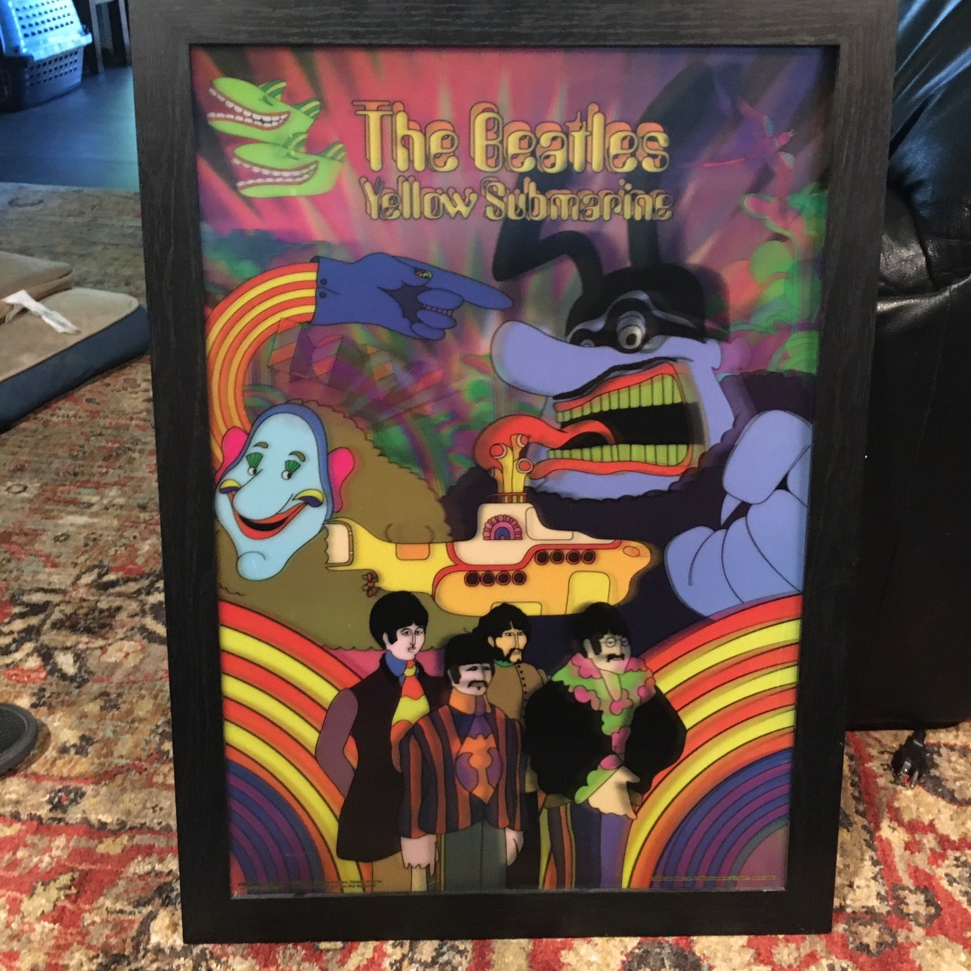 Beatles Yellow Submarine 3d
