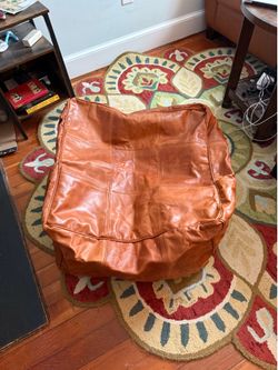 Leather Footrest Shell