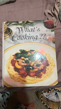 What's Cooking?? Hardcover Cookbook