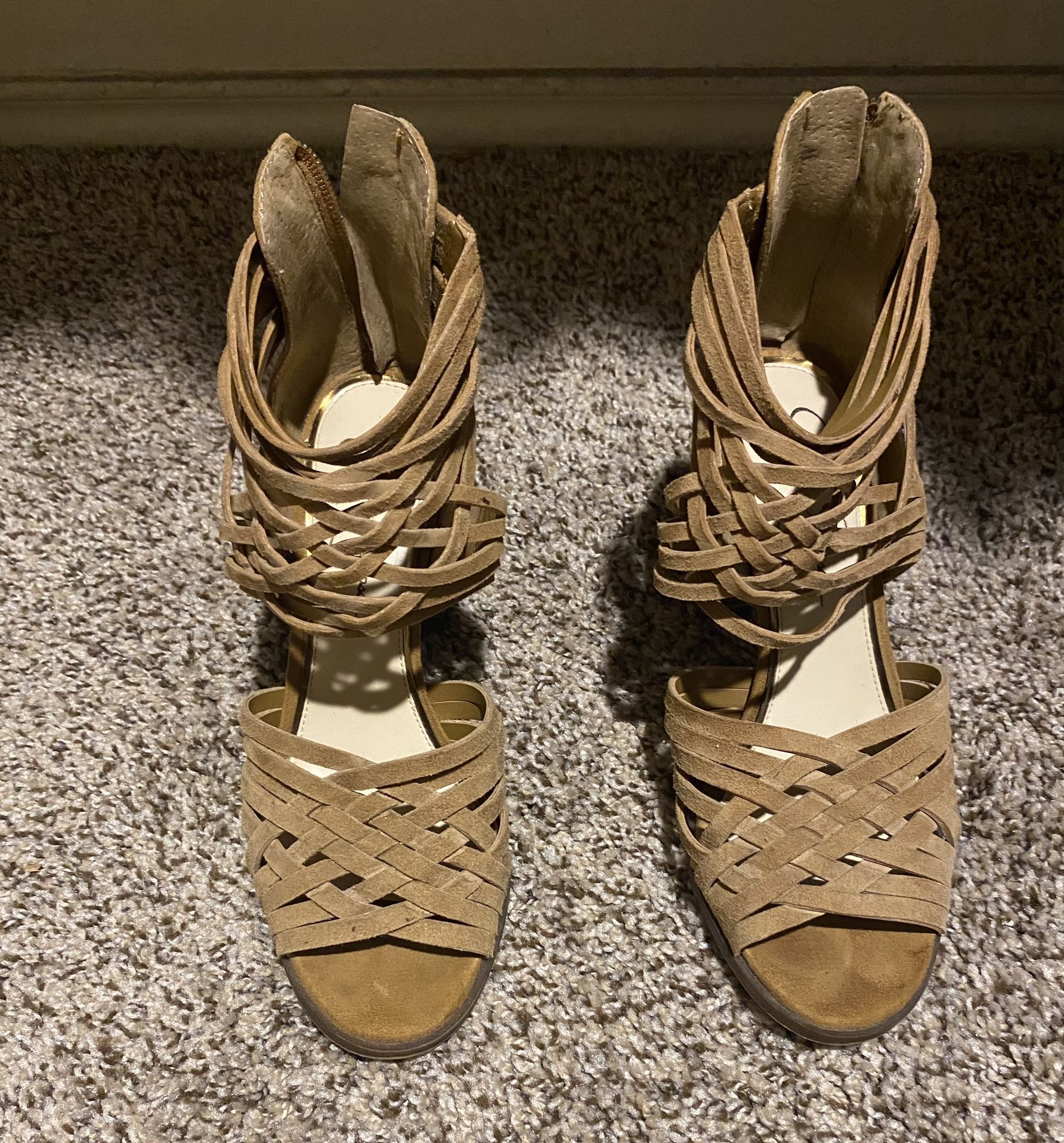 Jessica Simpson Heel Sandals 7 1/2