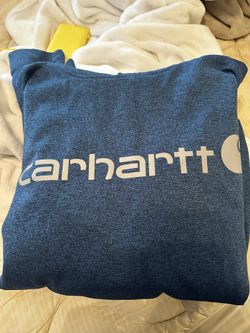 Men’s Blue Carhartt hoodie 