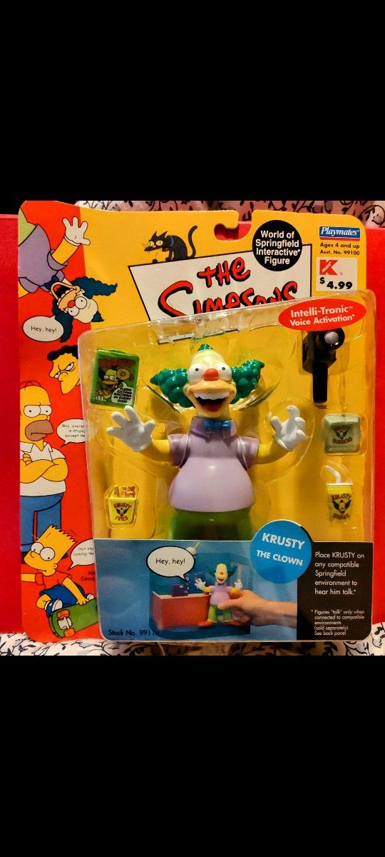 Vintage Simpsons Sealed Action Figure