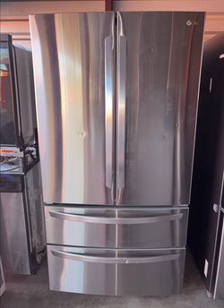 LG Stainless Steel Refrigerator And Freezer