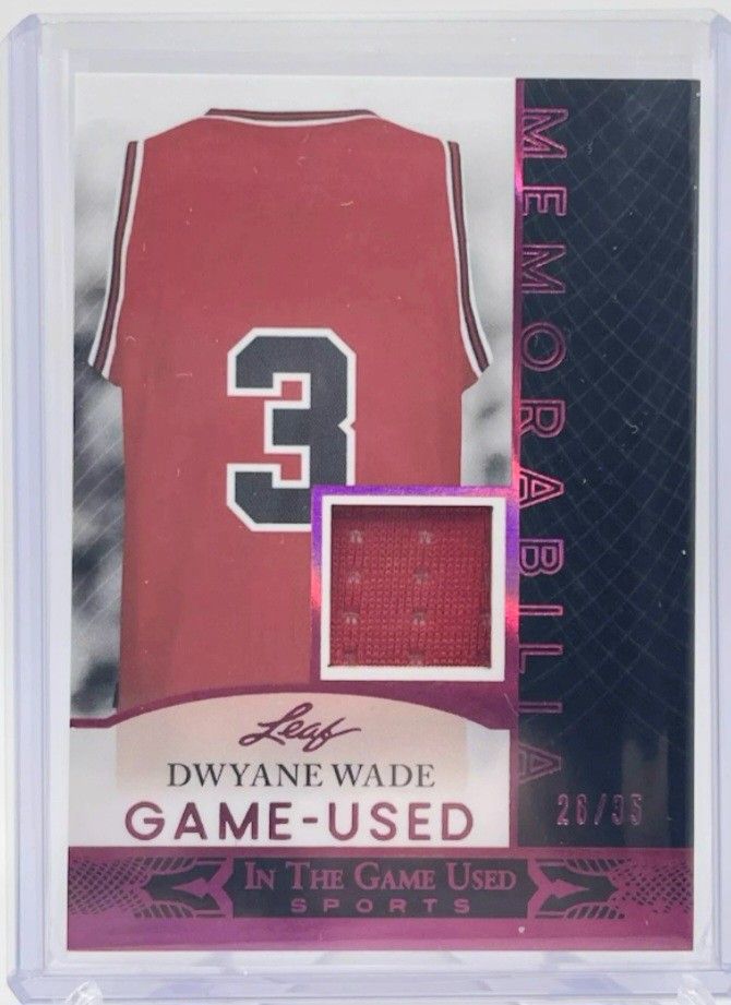 Really Nice Dwyane Wade Numbered Jersey Is from Rookie Season ... Mint Condition