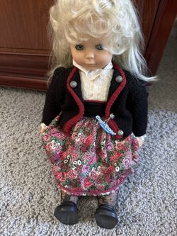 Engel Puppe German doll, 20 Inches