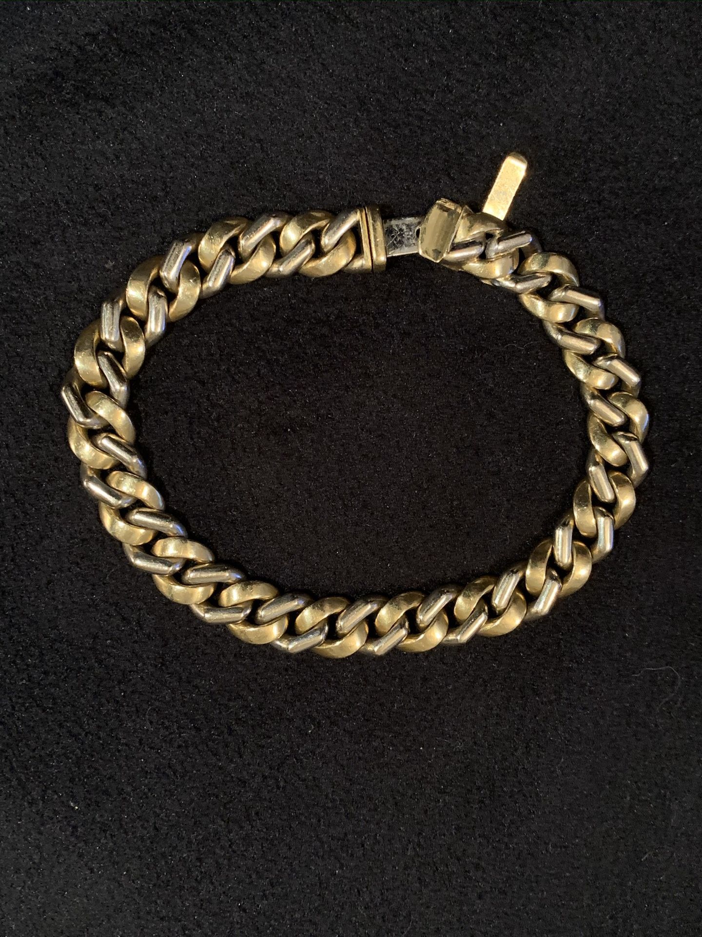 Men’s 18kt Cuban Link Bracelet