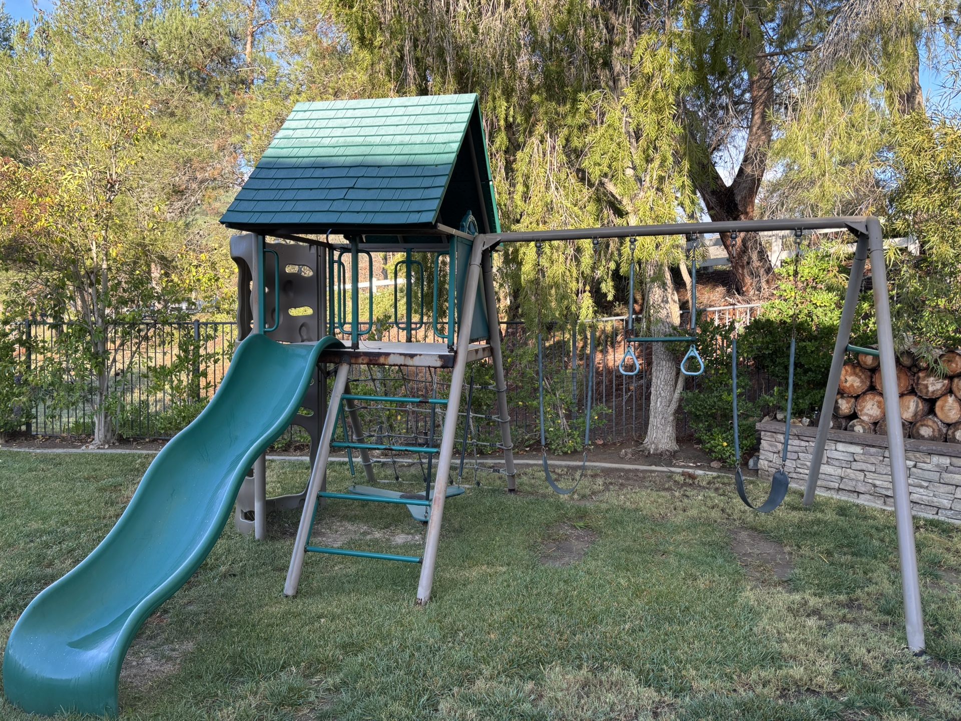 Costco Metal Play Set With Swings