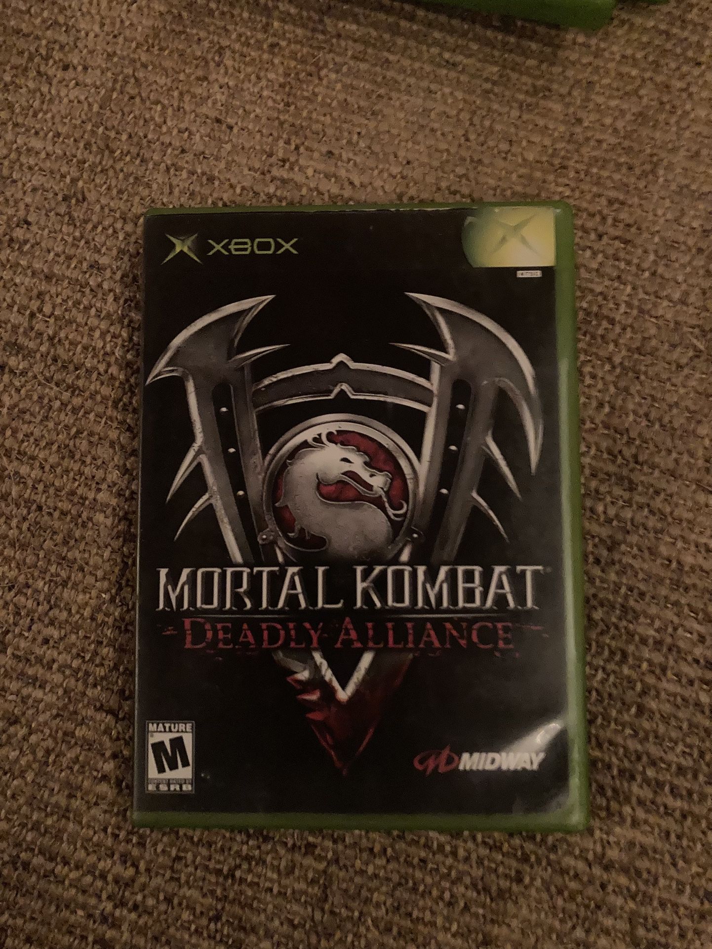 Mortal Kombat Deadly Alliance Xbox Video Game