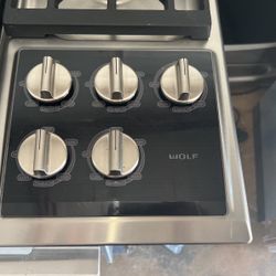 WOLF GAS COOKTOP 36” INCHES 