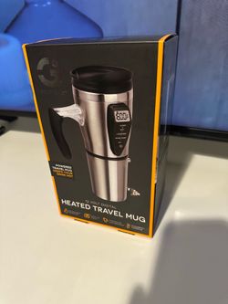 New SMARTGEAR – 12 VOLT (Car plug)  – DIGITAL HEATED TRAVEL MUG