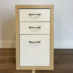 IKEA Wood File Cabinet 