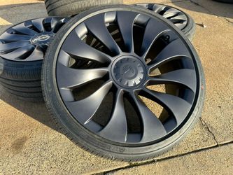 21" 2024 Model Y Performance Rims Hankook ION A/S Tires TPMS BRAND NEW