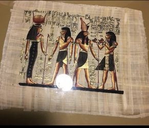 Egyptian Scriptured Art