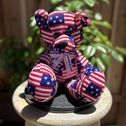 4th Of July Bear Plushie!