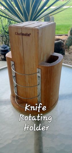Rotating Knife Block