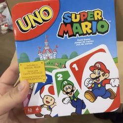 Mario Uno Cards 