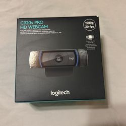 Logitech C920s Pro HD Webcam NIB