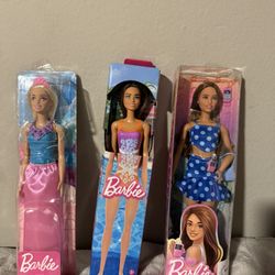 3 Barbies Bundle $20 