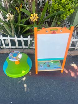 Kids Art Easel and Learning Toy Set