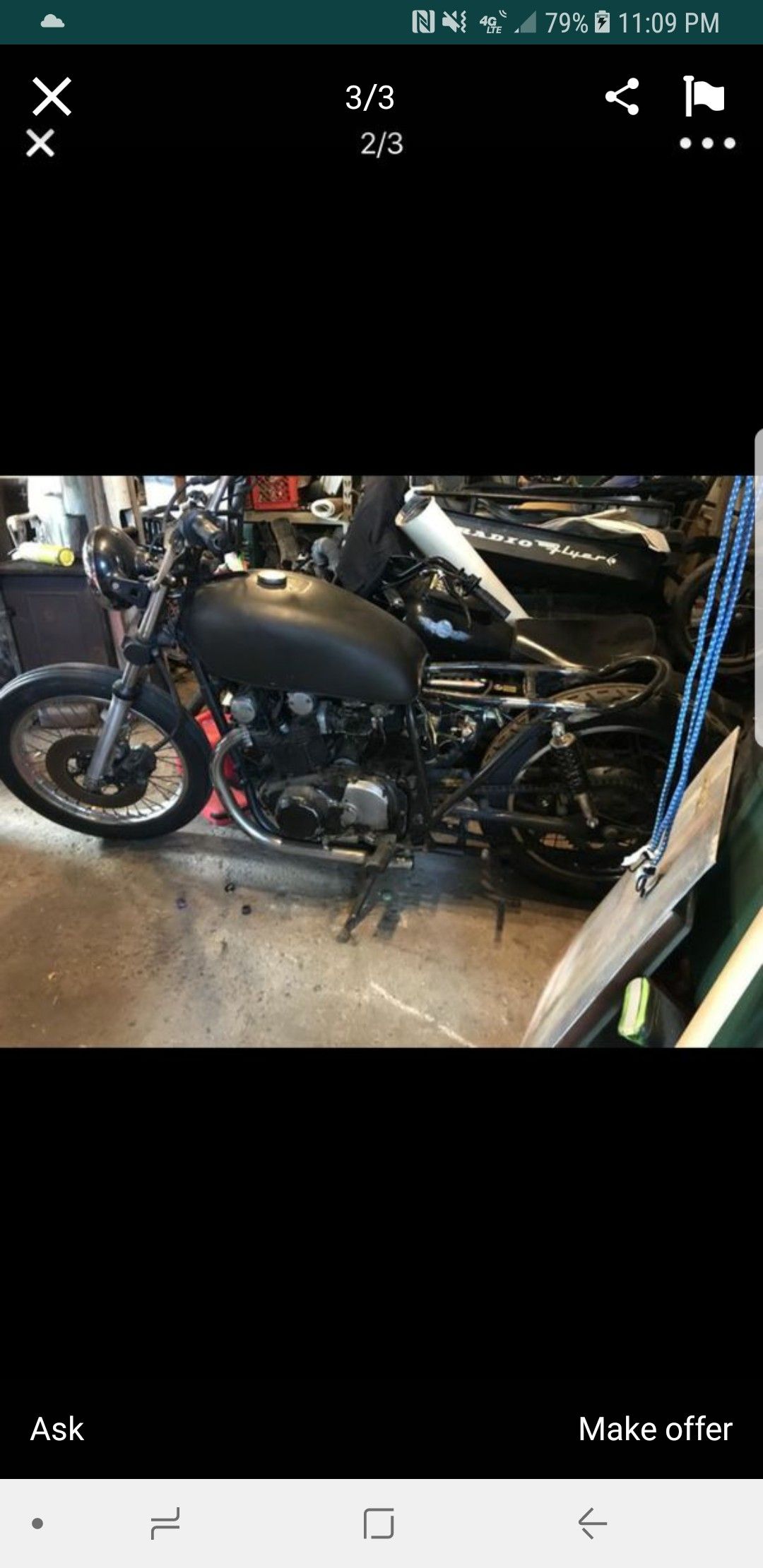 79 Suzuki gs 425 bobber