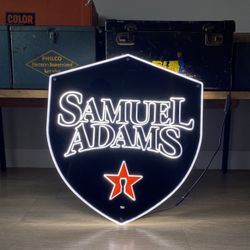 Samuel Adams LED Beer Sign