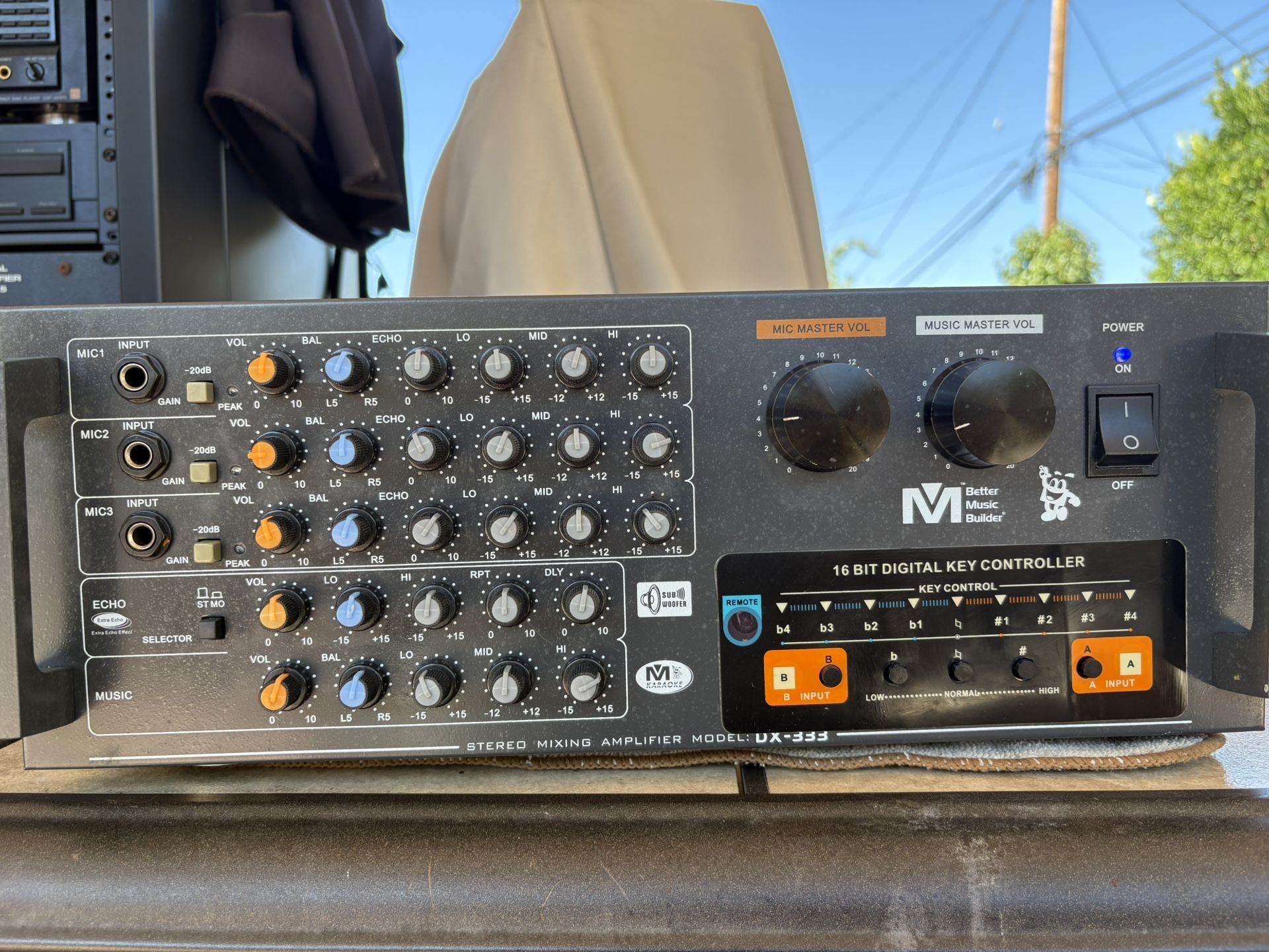 BMB dx333 karaoke Amplifier