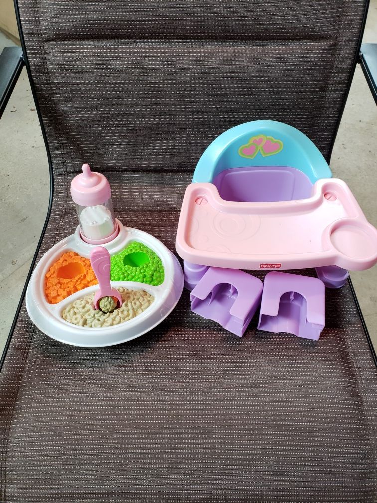 Fisher Price Servin Surprises High Chair