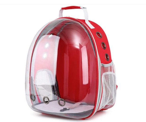 Carrier,Expandable Pet Bubble Backpack Airline Approved, Pet Travel Carrying Bag for Small Medium Cats and Puppy with Hiking Walking Outd