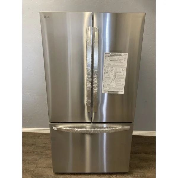 BRAND NEW OPEN BOX! LG 26.5 Cu. Ft. Print Proof Stainless Refrigerator LRFLC2706S