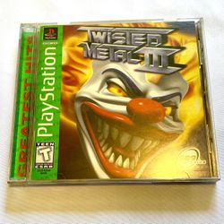 Twisted Metal 3 - Sony Playstation PS1 CIB Complete With Manual TESTED