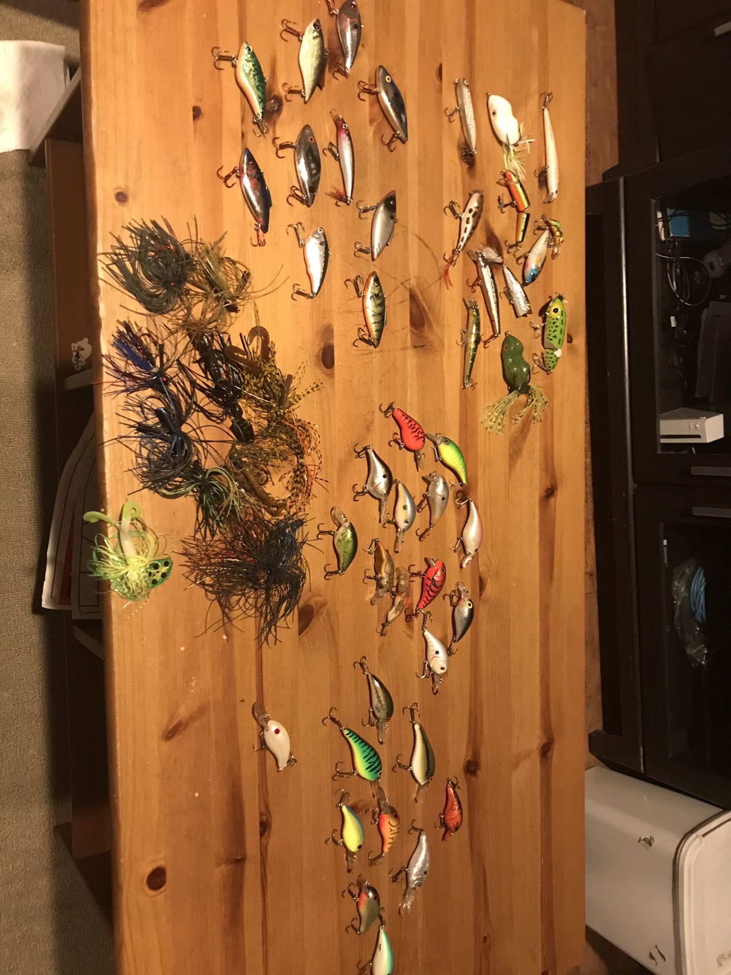Fishing lure collection