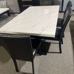 OM• $38 Initial • Brand New// 2222bench Dining Room Set 