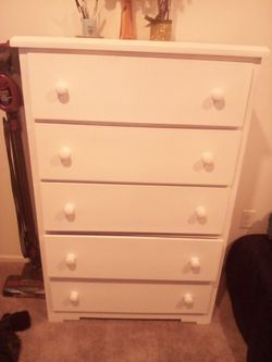 5 drawer dreser