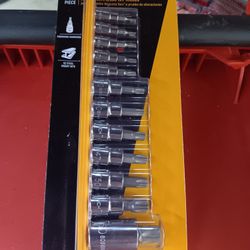 Gear Wrench Tamper Proof Torx Bit Socket Set 12 Piece. 