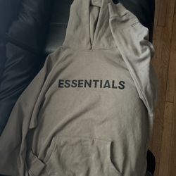 Essentials fear of god, tan colored