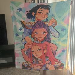 Kpop Demon Hunters  Blanket 