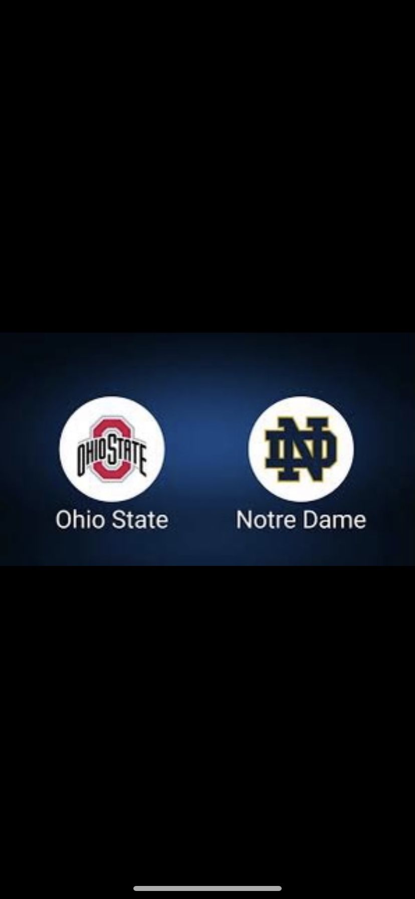 College Football Playoff Championship - Ohio State Buckeyes vs Notre Dame Fighting Irish