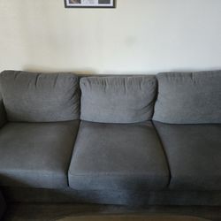 Brand New Grey Couch And Loveseat