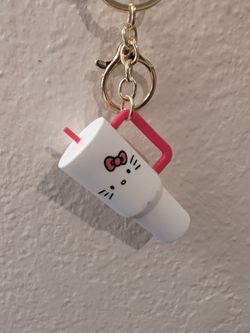 Hello Kitty Tumbler Keychains