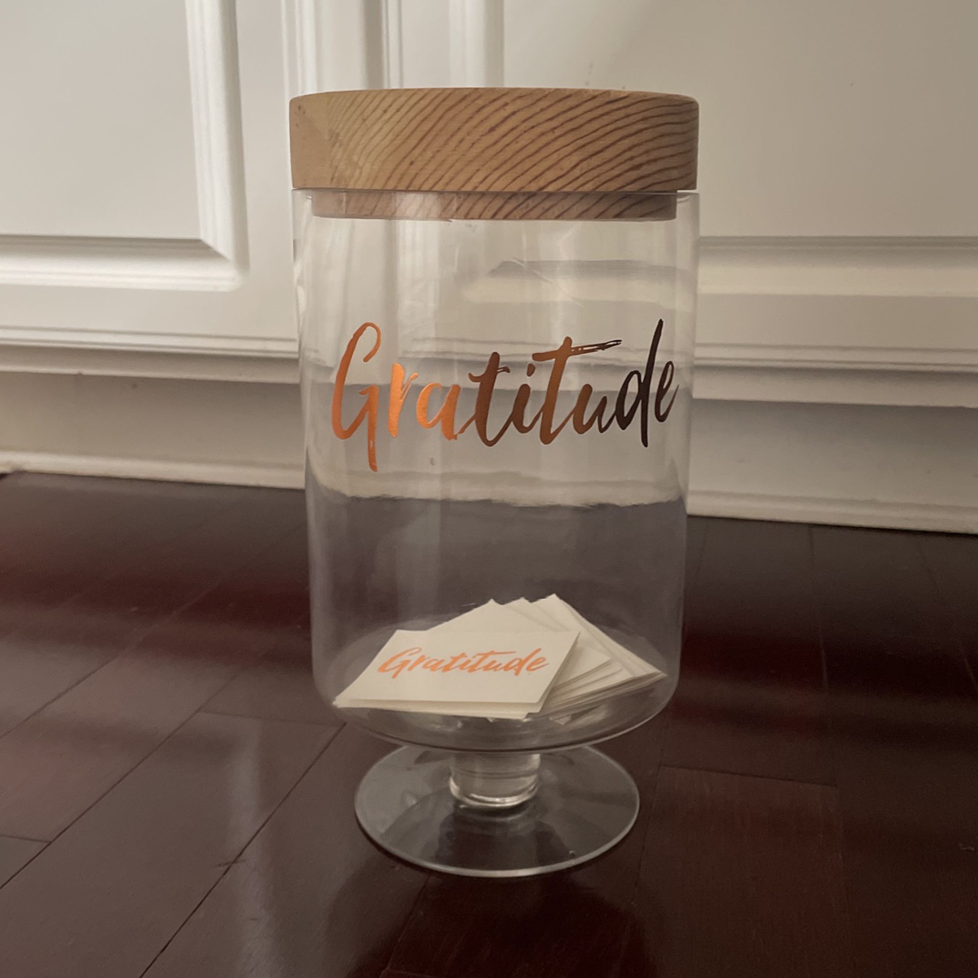 Shower, Party Glass Gratitude Jar