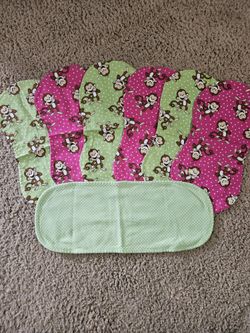 Monkey Burp Clothes Never Used