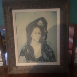 Portrait Of Madame Canals- Picasso